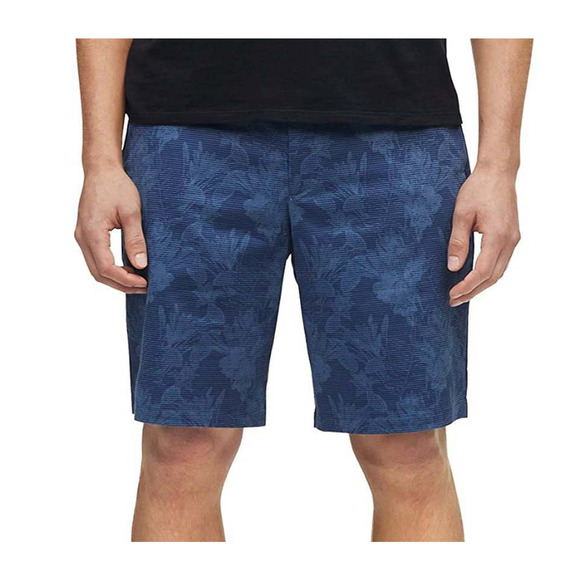 Calvin Klein Other - Calvin Klein Twill Chino Shorts | Mens 36, Chambray Blue Palm Stripe NWT